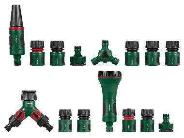 PARKSIDE® Gartenspritze / Y-Stück / 2-Wege-Ventil / Gartenbrause - mit Anschluss-Set
