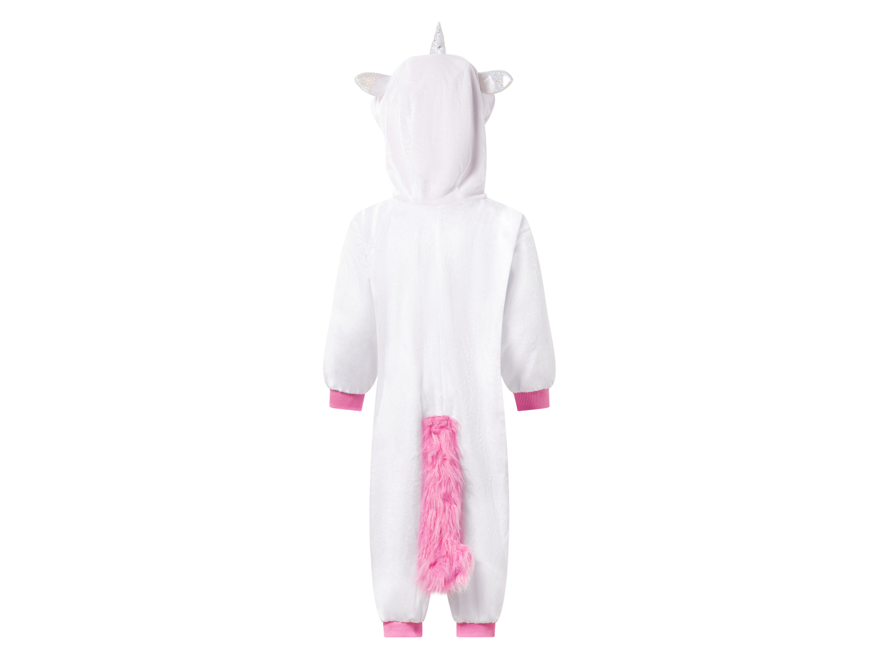 Kleinkinder Mädchen Jungen Kostüm Karneval Plüsch (Einhorn, 110/116) – Bild 2 von 4