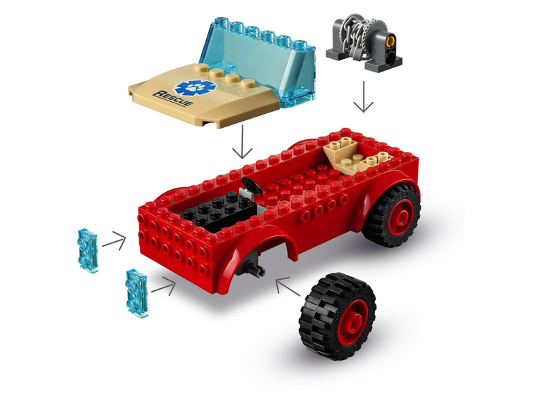Gehe zu Vollbildansicht: LEGO® City 60301 »Tierrettungs-Geländewagen« - Bild 4