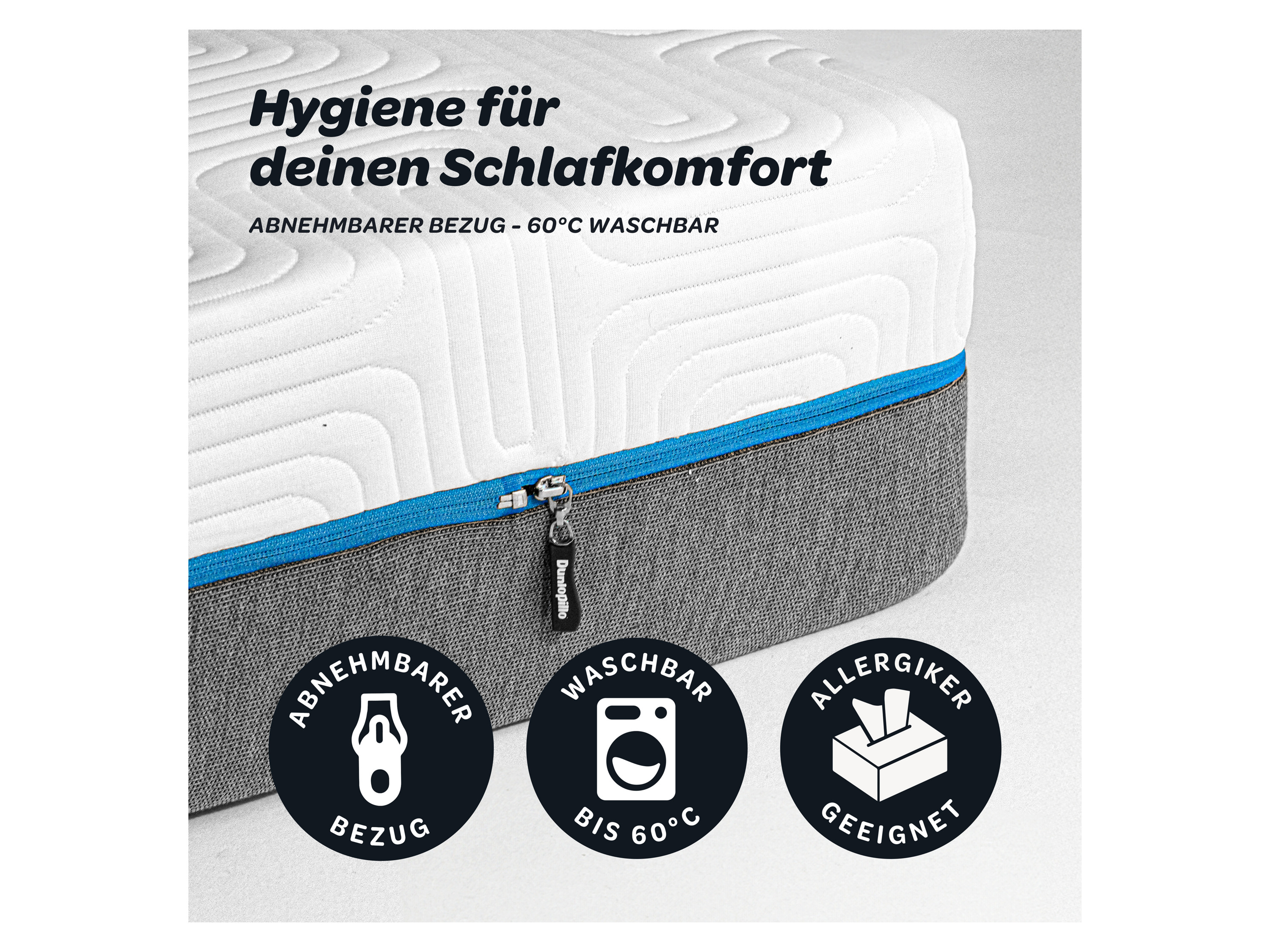 DUNLOPILLO BALANCE KS 1.000 (H3, 140 x 200 x 23 cm) – Bild 4 von 4