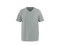 Graues V-Ausschnitt T-Shirt