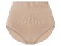 Beige nahtlose Unterhose.