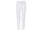Weiße Damenjogginghose.