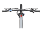 Draufsicht auf den Lenker eines TELEFUNKEN Aufsteiger MT925 29-Zoll E-Mountainbikes.