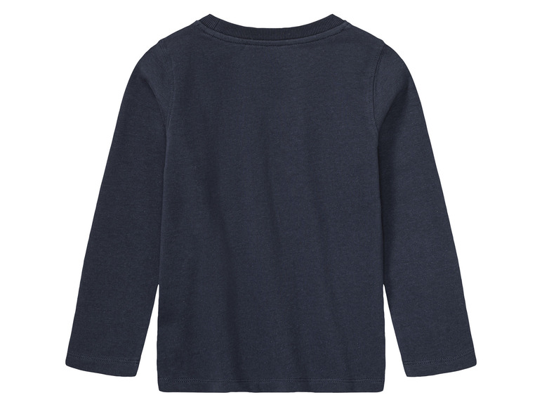 Gehe zu Vollbildansicht: lupilu® Kleinkinder Thermo-Langarmshirts, 2 Stück, angeraute Innenseite - Bild 7