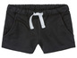 Schwarze Shorts mit Kordelzug