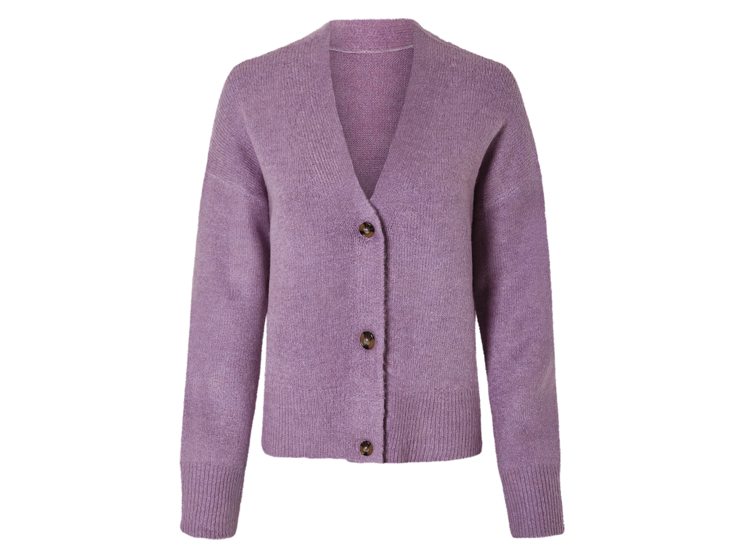 esmara® Damen Cardigan (Lila, L(44/46))““ | rot/rosa