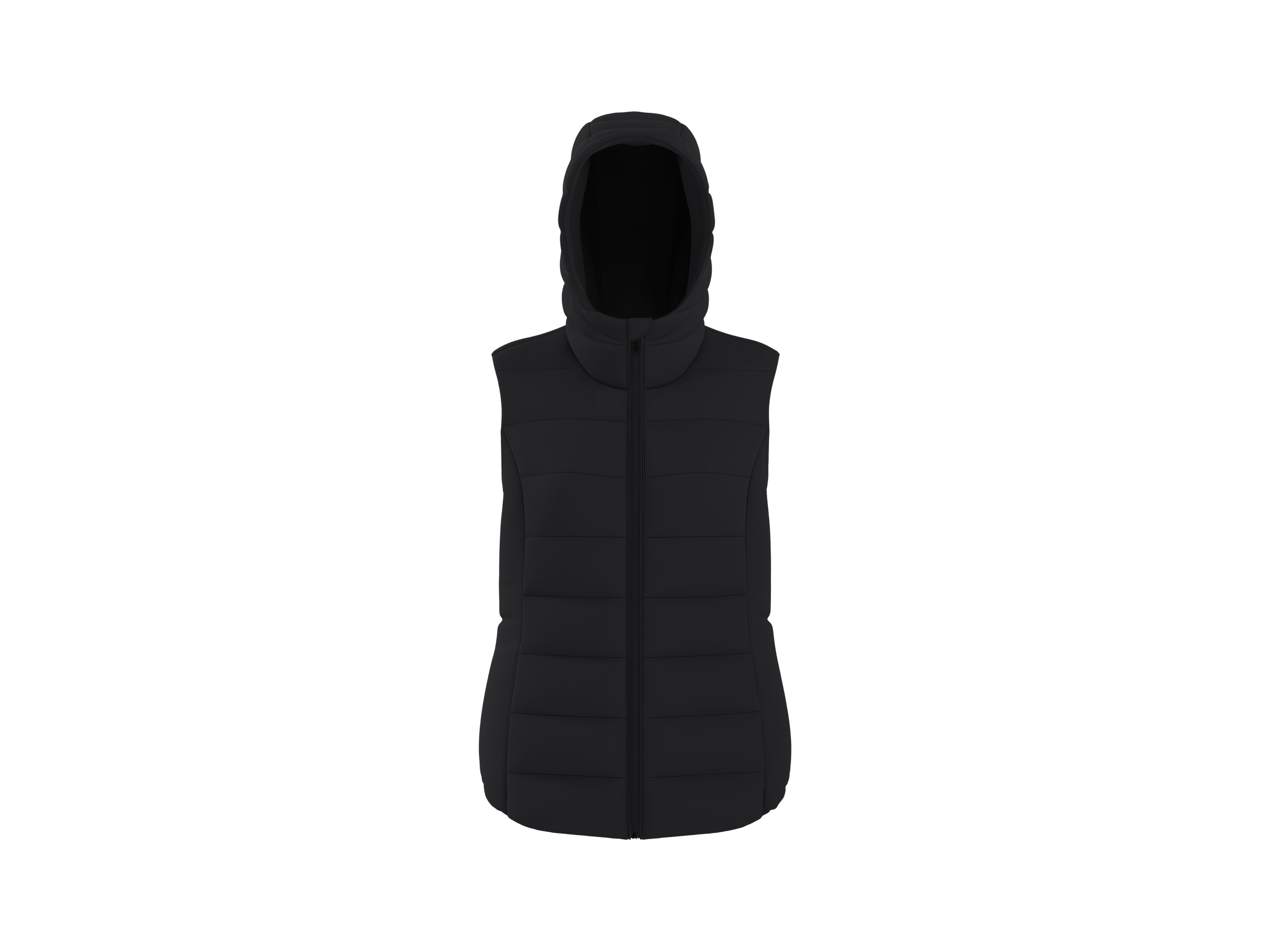 ESMARA® Damen Steppweste (Schwarz, XS(32/34))""