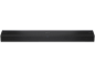 Schwarze Soundbar mit Dolby Atmos und DTS:X Logos sowie Touch-Bedienelementen.