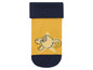 Gelbe Socken mit Simba aus dem König der Löwen.