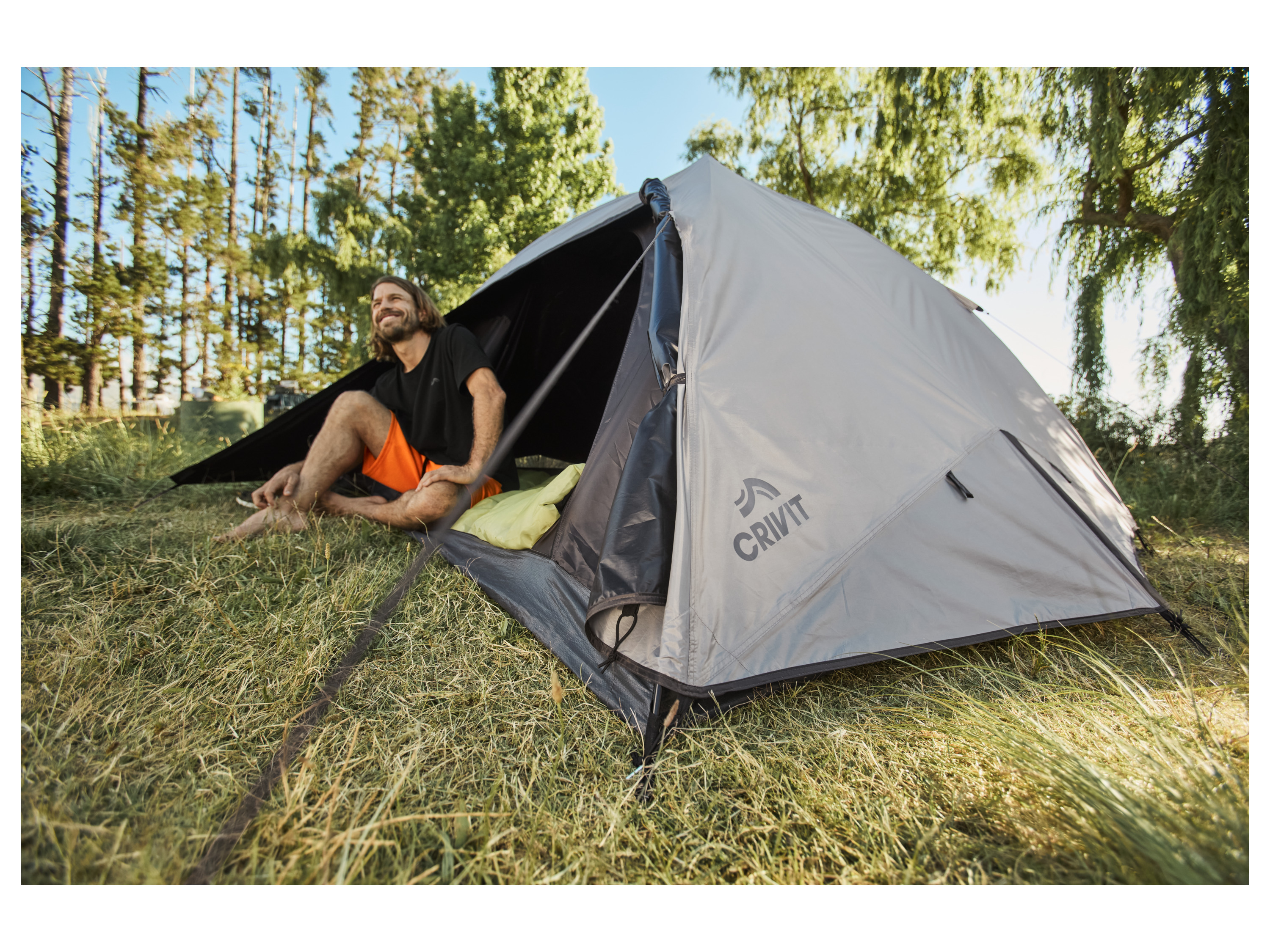 CRIVIT Kuppelzelt, 4 Personen - 2