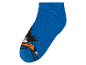 Blaue Socken mit Dragon Ball Z Motiv.