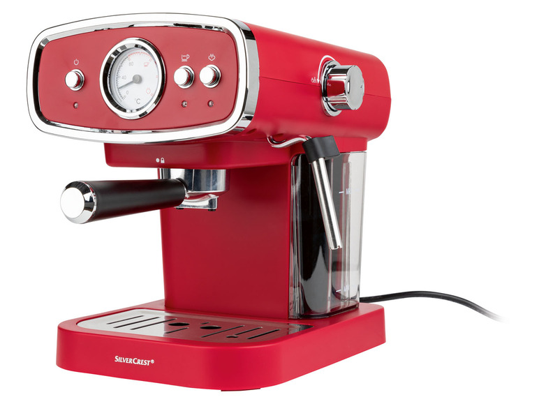 Gehe zu Vollbildansicht: SILVERCREST Espressomaschine »SEM 1050 B1«, mit Siebträger - Bild 4