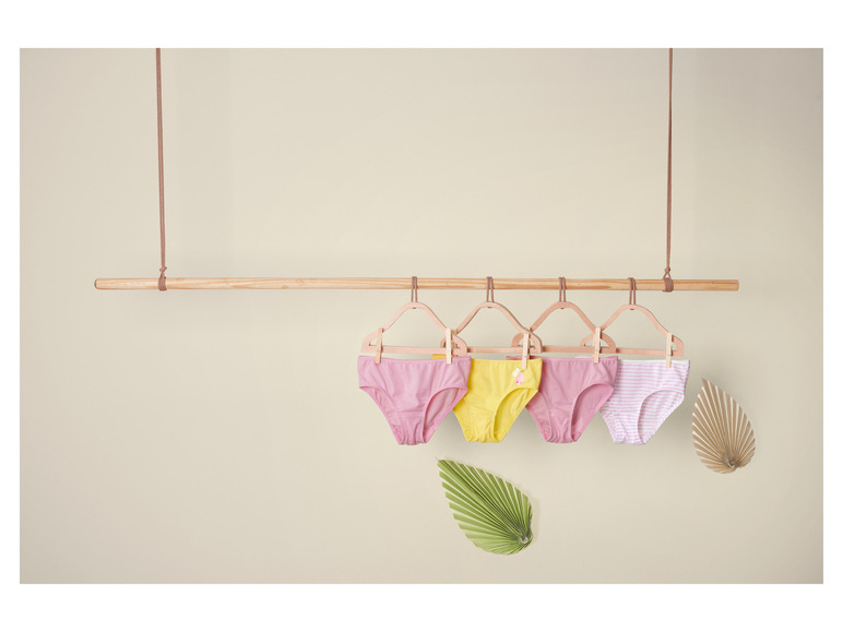 Gehe zu Vollbildansicht: lupilu® Kinder Slips, 4 Stück, aus reiner Bio-Baumwolle - Bild 7