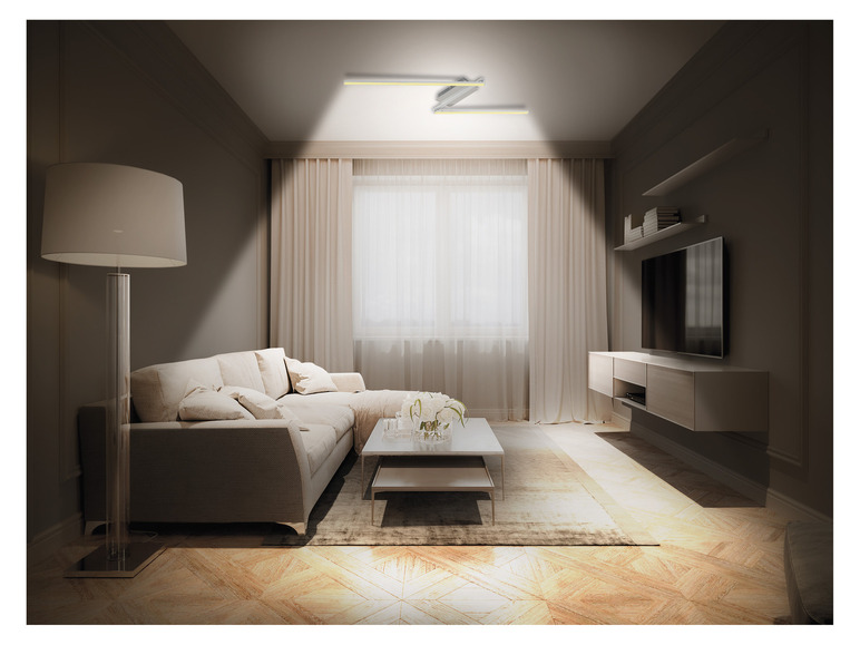 Gehe zu Vollbildansicht: LIVARNO home LED-Deckenleuchte, warmweißes Licht - Bild 13