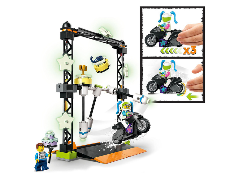 Gehe zu Vollbildansicht: LEGO® City 60341 »Umstoß-Stuntchallenge« - Bild 4