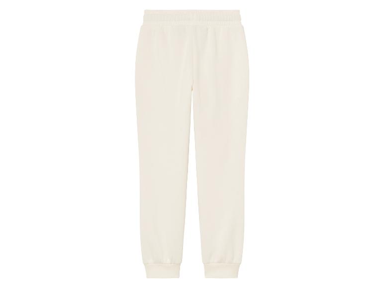 Weiße Jogginghose für Damen.