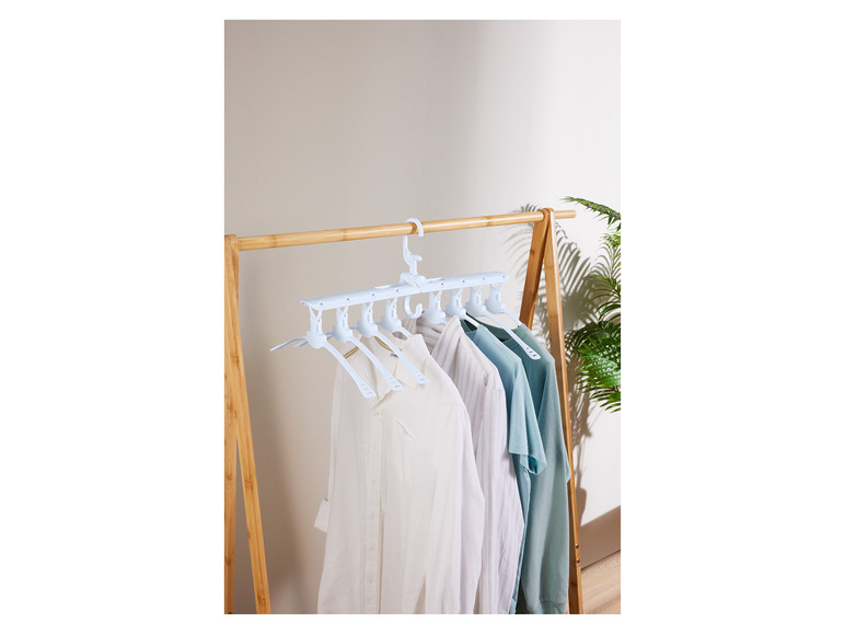 Gehe zu Vollbildansicht: LIVARNO home Kleiderbügel / Mini-Wäschespinne, zusammenklappbar - Bild 3