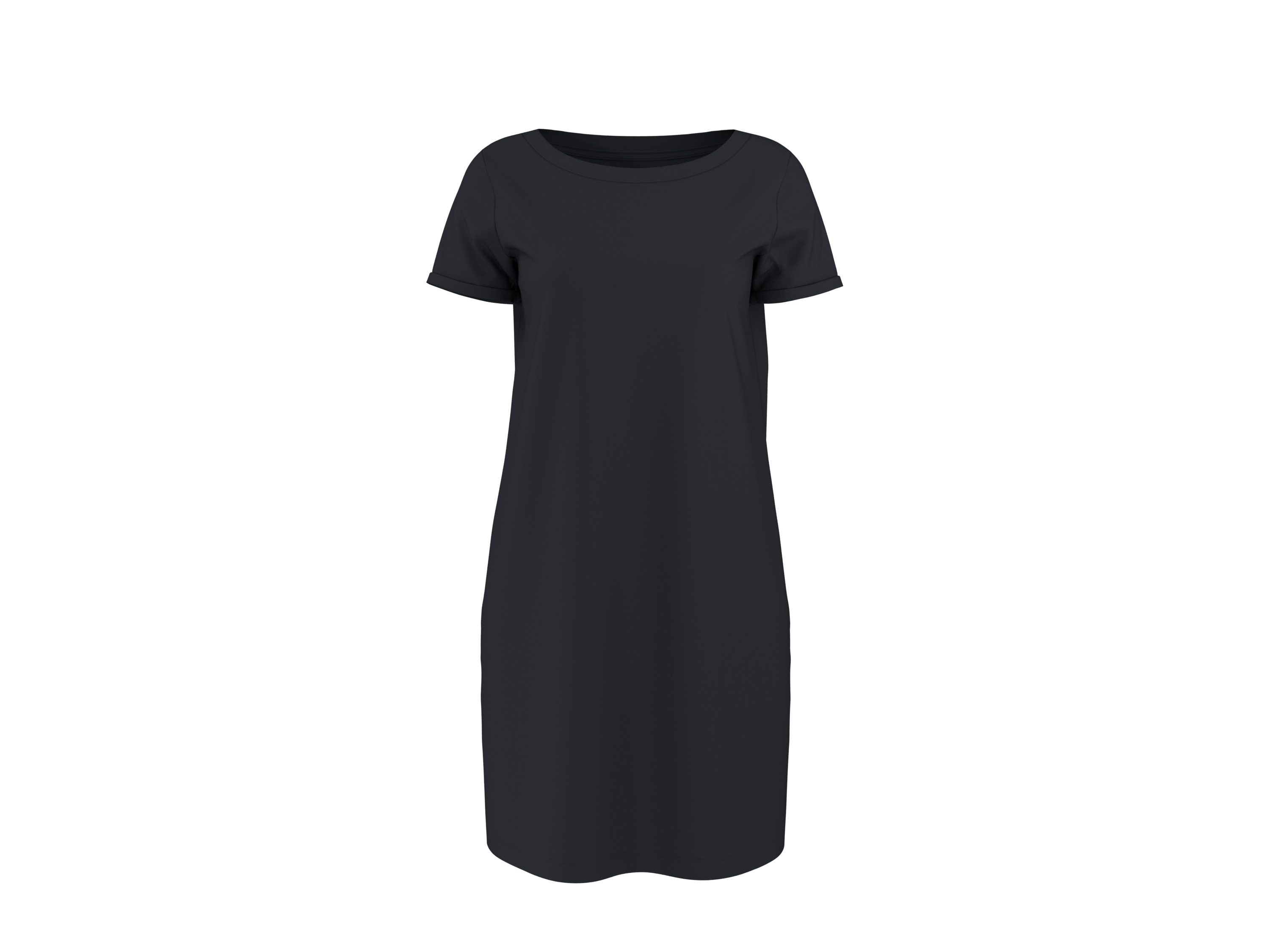 ESMARA® Damen Kleid (Schwarz, XS(32/34))
