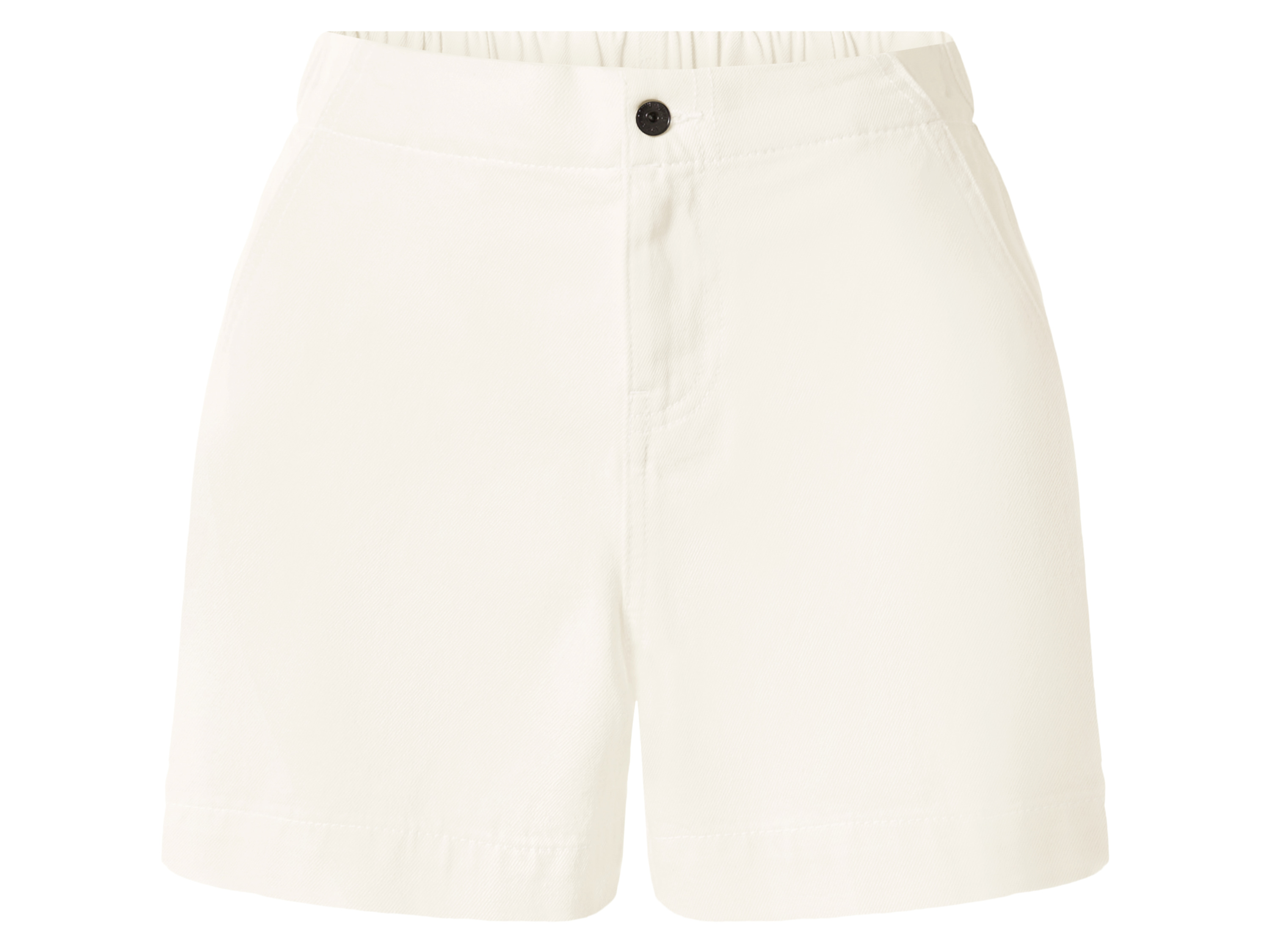 ESMARA® Damen Jeansshorts (Weiß, 46)