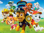 Puzzle mit Paw Patrol-Charakteren, darunter Chase, Marshall und Skye.