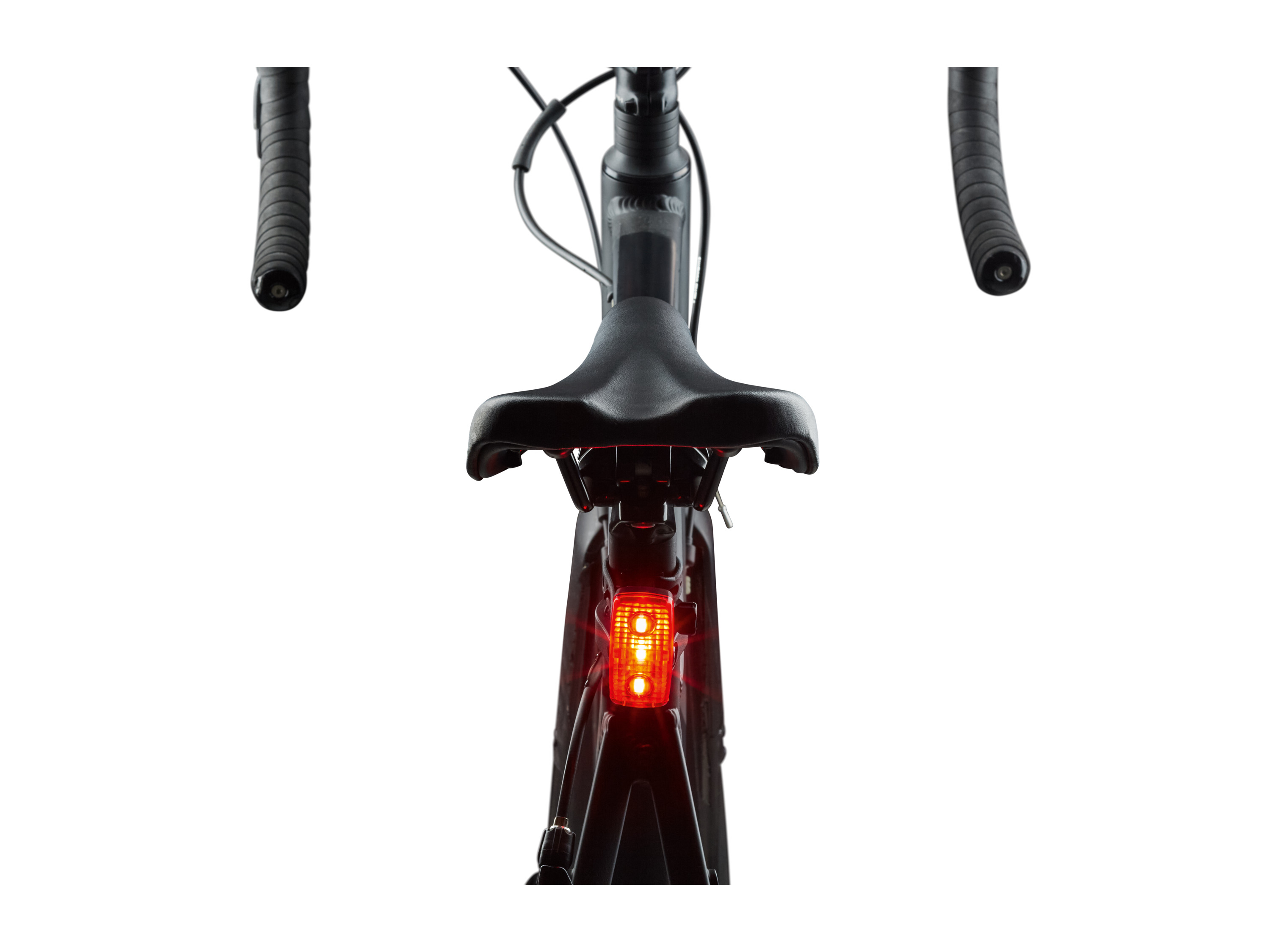 Thumbnail - CRIVIT LED Fahrradleuchtenset, 90/70/30/15 Lux mit Li-Ion Akku und Notbremsfunktion, 2-tlg.