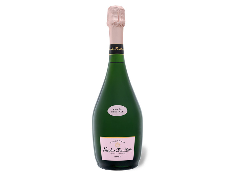 Gehe zu Vollbildansicht: Nicolas Feuillatte Cuvée Spéciale Rosé Brut, Champagner - Bild 1