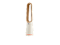 Moderner rotorloser Ventilator in Creme mit goldenen Details