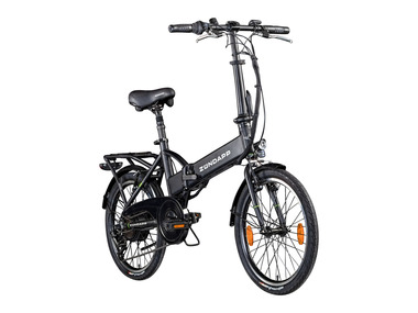 Zündapp - E-Bike Klapprad, 20 Zoll (schwarz)