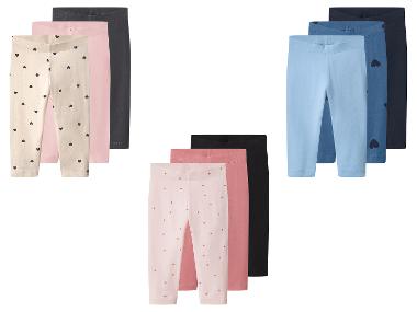 lupilu® Kinder Capri-Leggings, 3 Stück