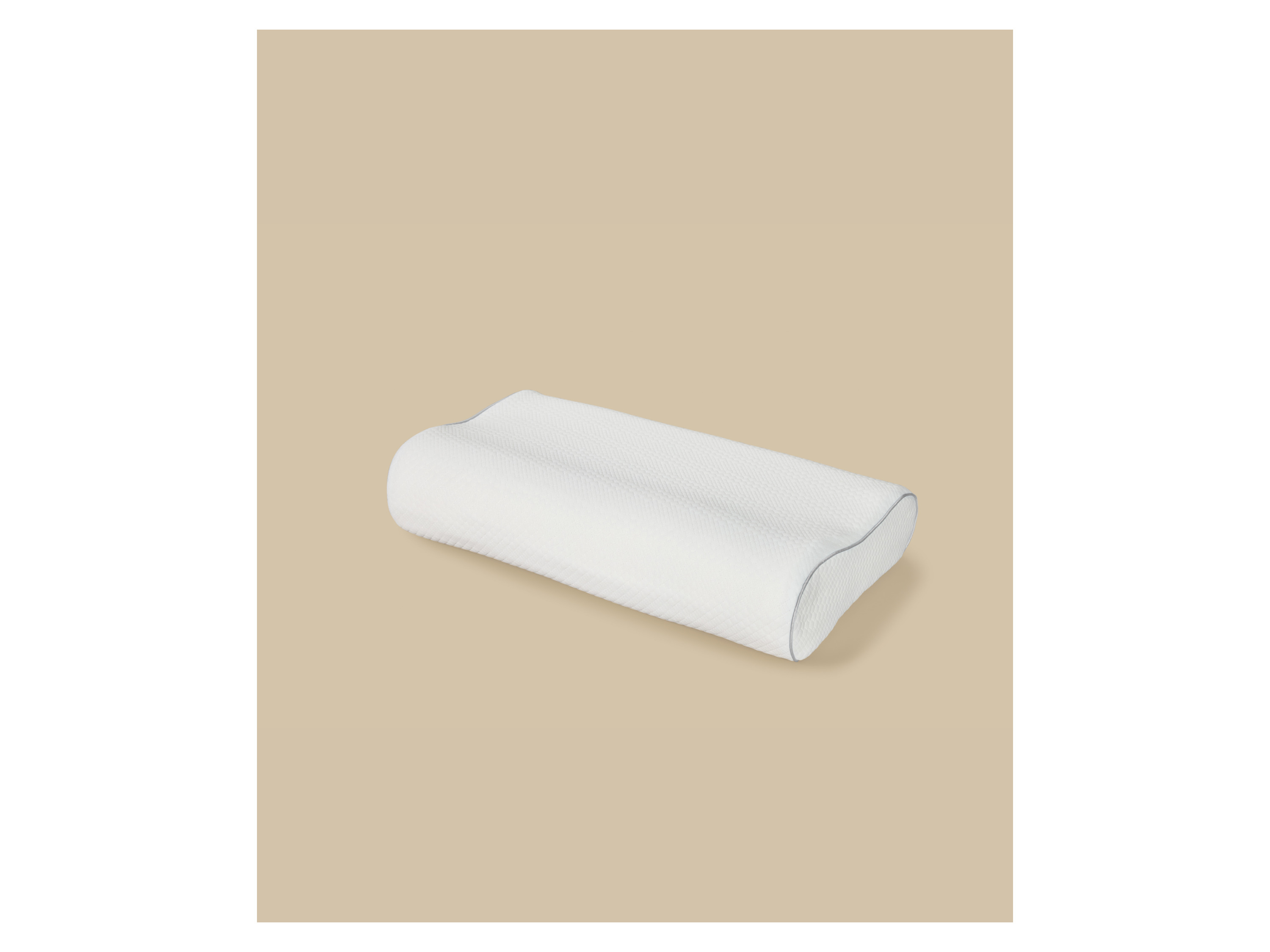 LIVARNO® Visko-Nackenstützkissen, 60 x 36 x 12/10 cm – Bild 3 von 4