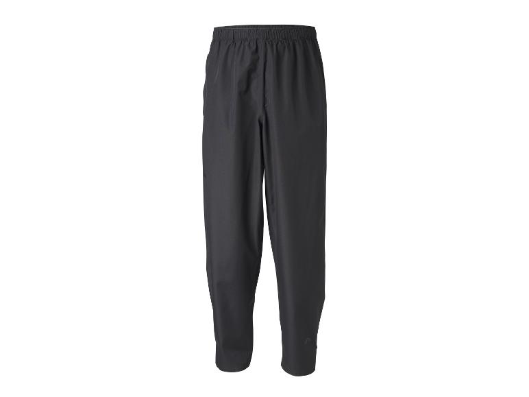 Dunkelgraue Herren-Sporthose mit elastischem Bund
