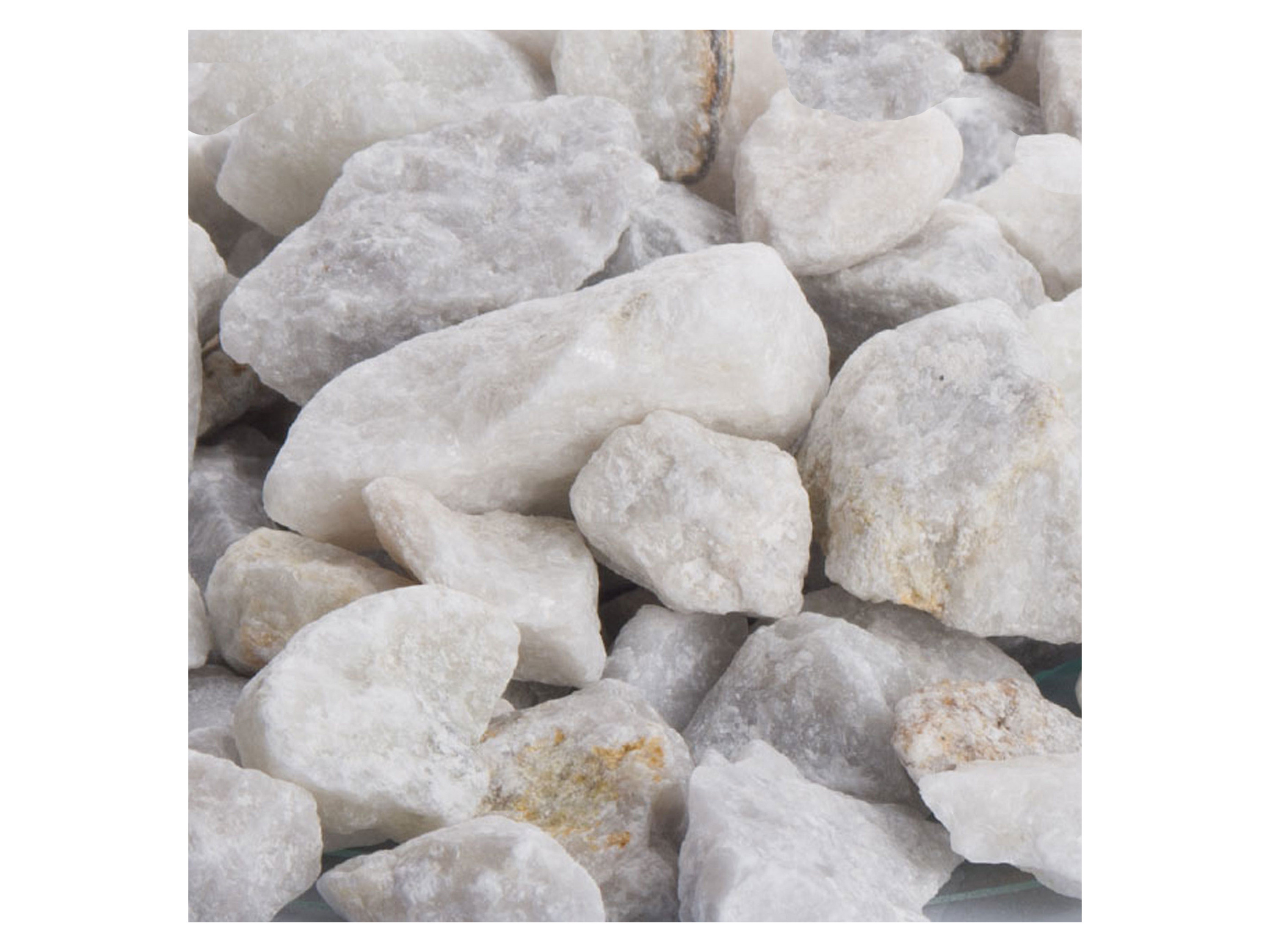 Thumbnail - Schicker Mineral Marmor Ziersplitt (16-32 mm, 25 kg, Weiß)