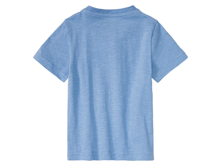Gehe zu Vollbildansicht: lupilu® Kleinkinder Jungen T-Shirts, 2 Stück, mit Rundhalsausschnitt - Bild 6