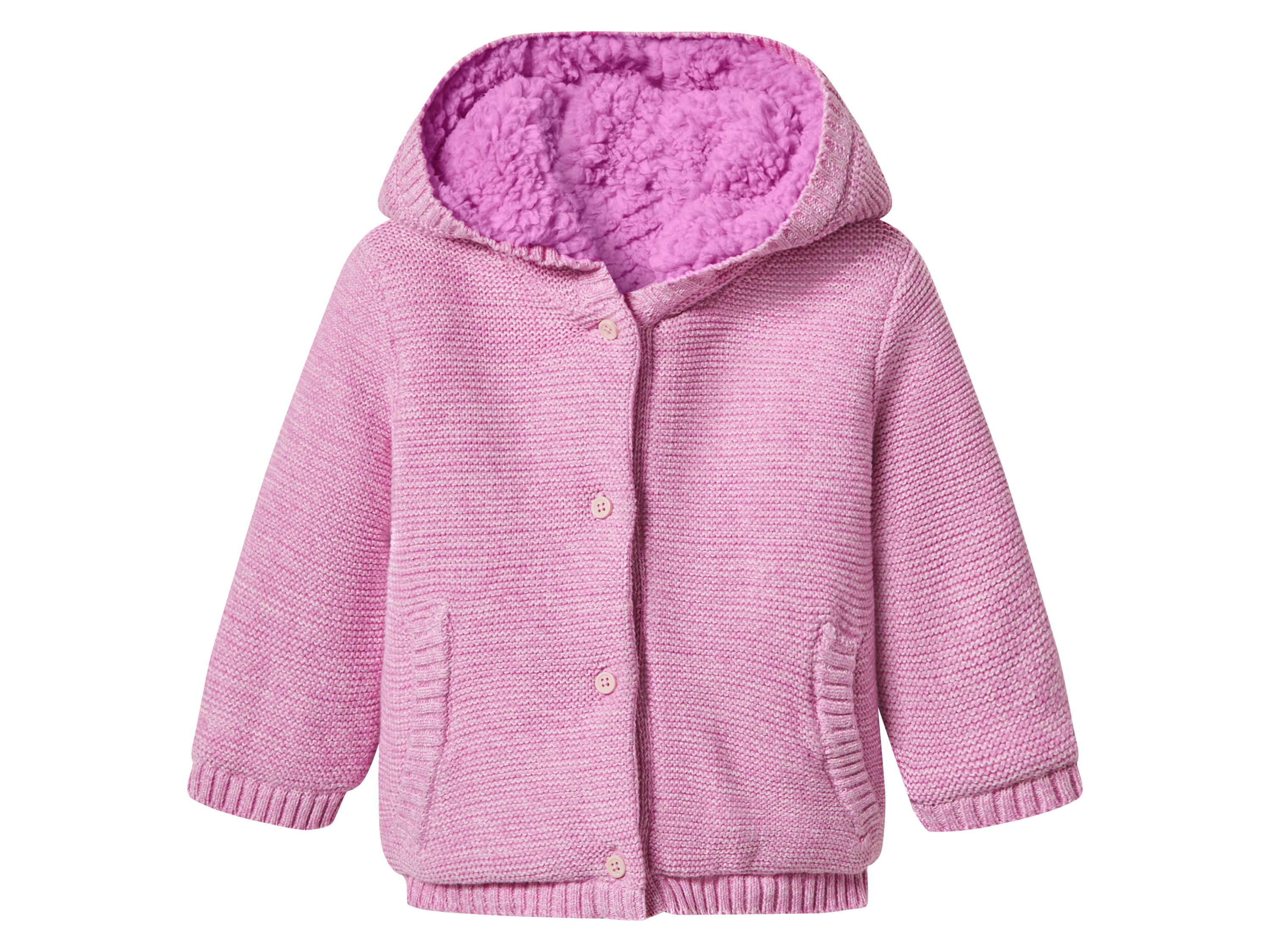 LUPILU® Baby Strickjacke (Lila, 86/92)""