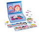 Spiel mit magnetischen Gesichtern und Accessoires