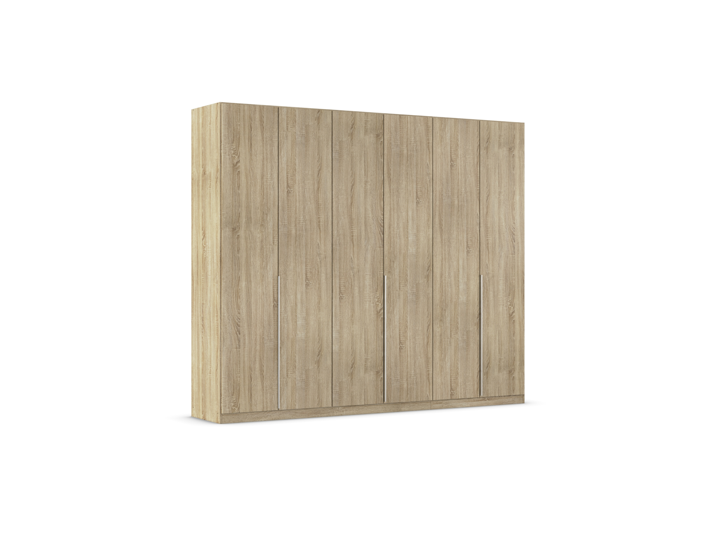 RAUCH ORANGE Drehtürenschrank Alabama (Classic-Zubehör, Eiche Sonoma, Griffe Alufarben, 271 x 229 cm) – Bild 3 von 4