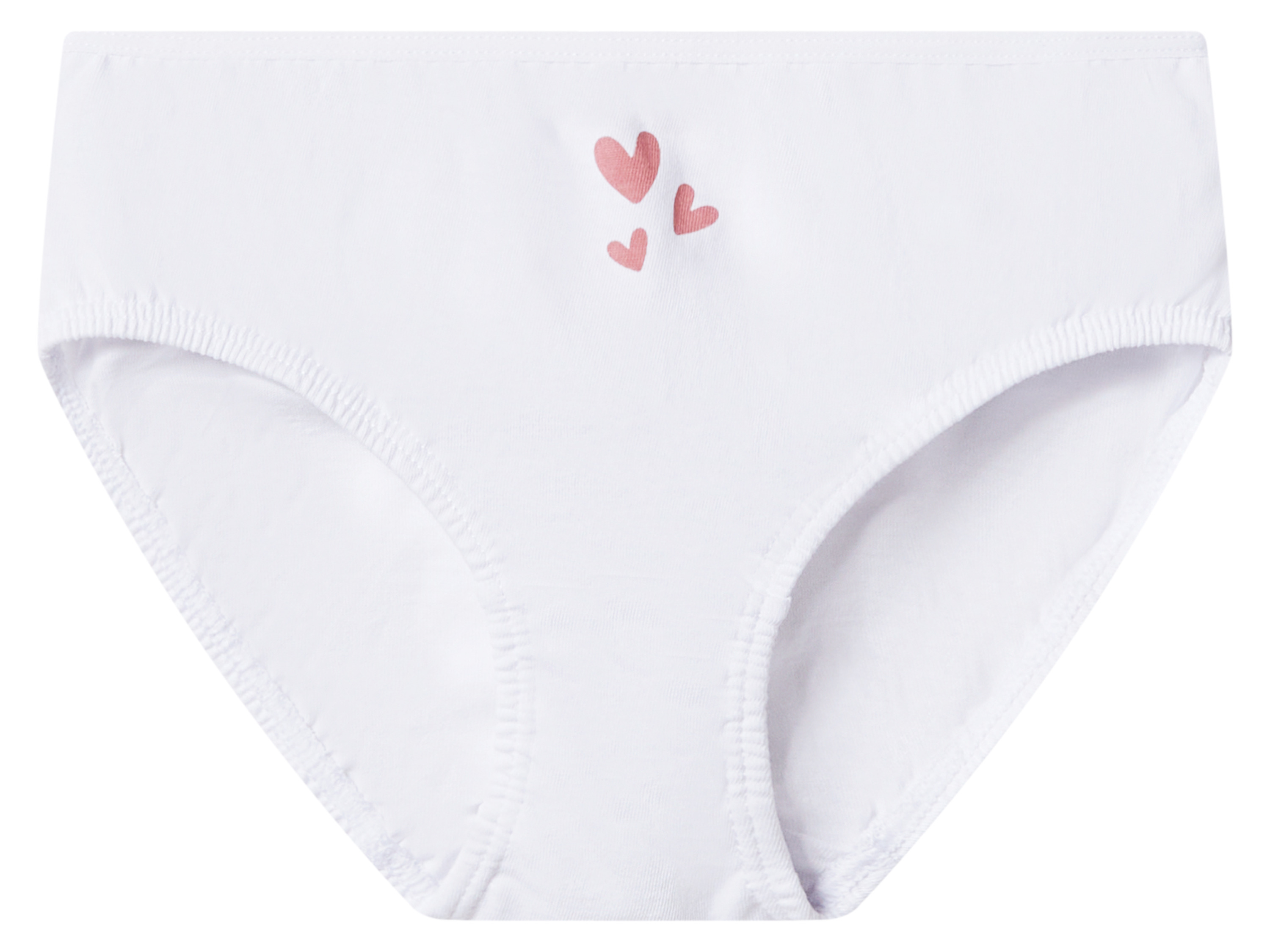 Thumbnail - lupilu® Kleinkinder Mädchen Slip 4er (Weiß, 122/128)