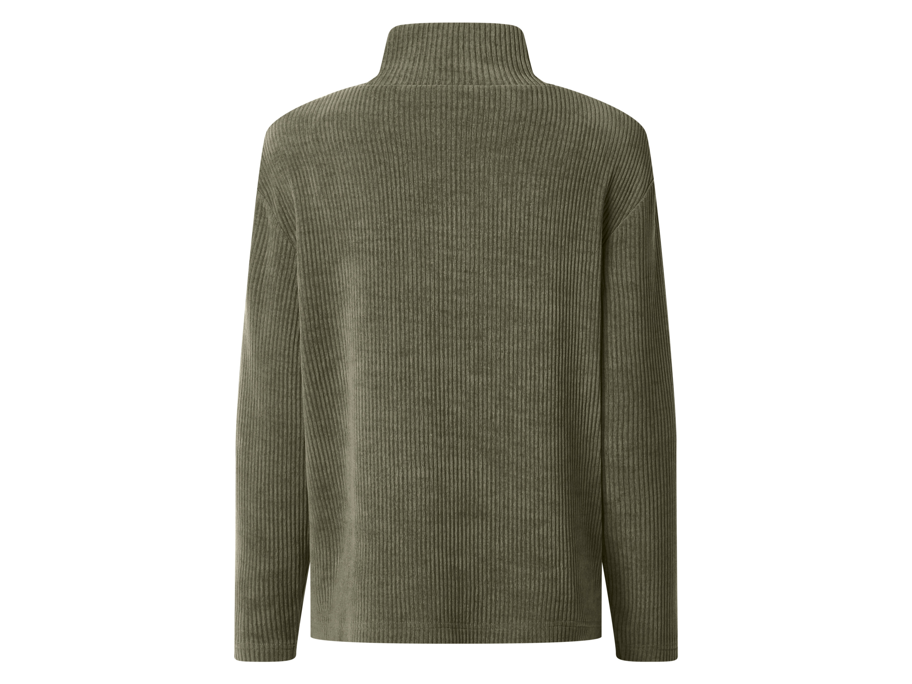 Thumbnail - esmara® Damen Pullover Cord Loungewear (Grün, L (44/46))