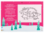 Peppa Pig Adventskalender mit Malvorlagen und Schreibutensilien.