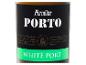 Armilar Porto White Port Weinflasche mit schwarzem und grünem Etikett.