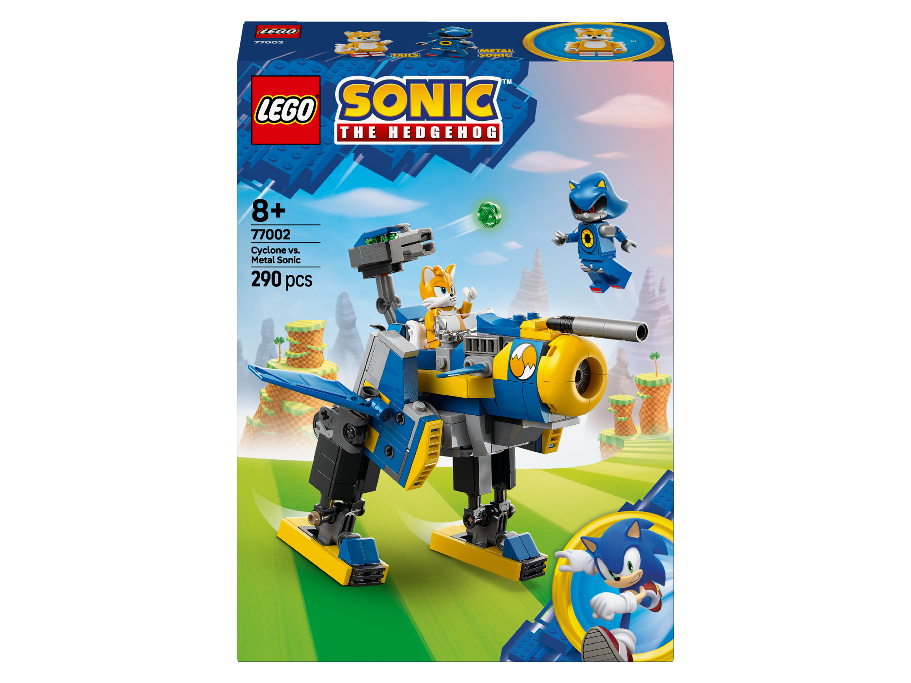 Lego Sonic Cyclone mot Metal Sonic 77002 2