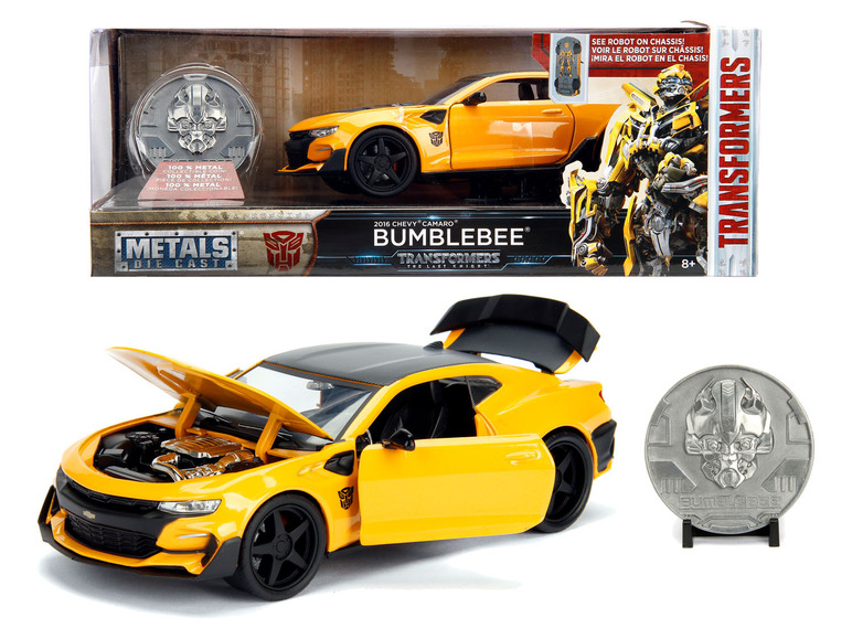 Gehe zu Vollbildansicht: DICKIE Spielzeugauto »Transformers Bumblebee«, 1:24 - Bild 12