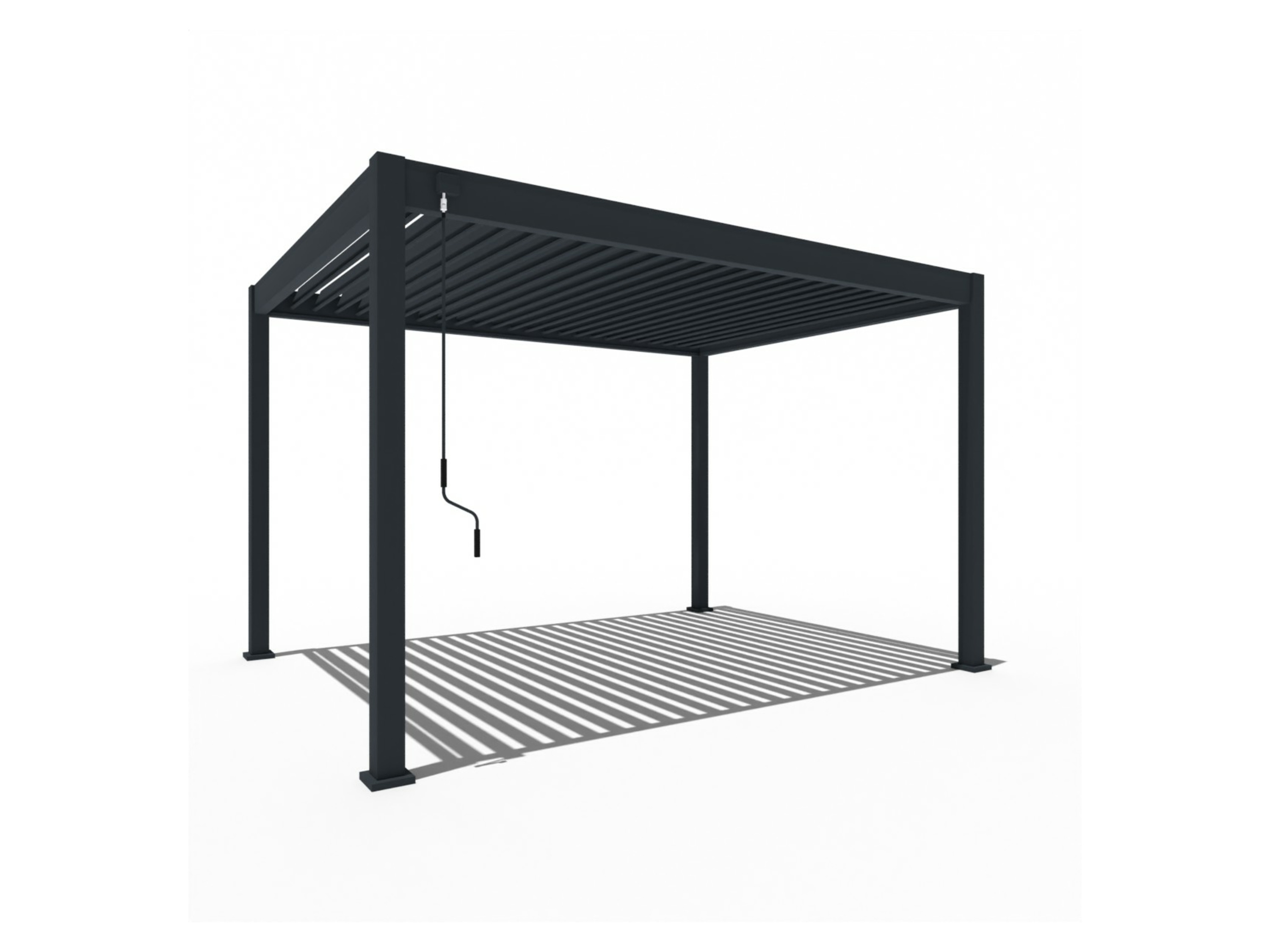 PERGOLINE Pavillon Trumpf (Anthrazit, 3 x 4 m)