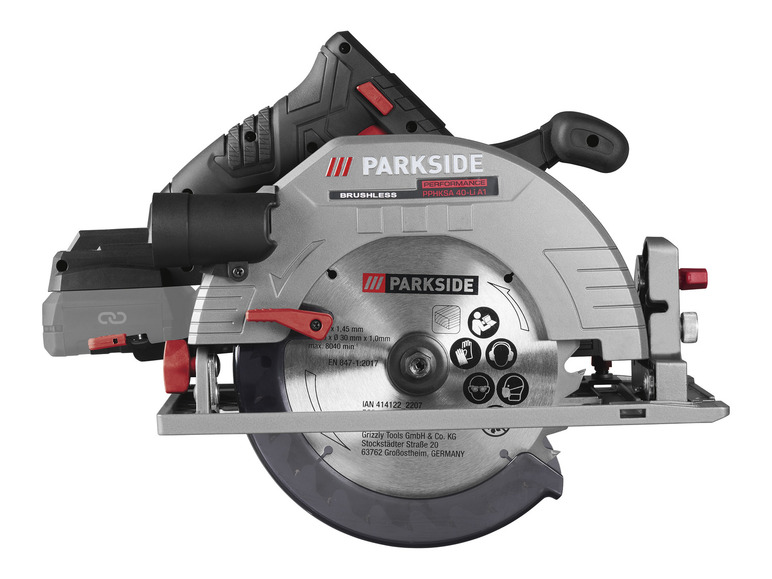 PARKSIDE PERFORMANCE® 40 V AkkuHandkreissäge »PPHKSA
