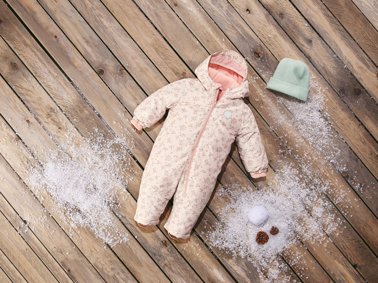 Gehe zu Vollbildansicht: lupilu Baby Kleinkinder Mädchen Schneeoverall, gefüttert - Bild 8