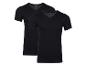 Zwei schwarze V-Ausschnitt T-Shirts von Mexx.