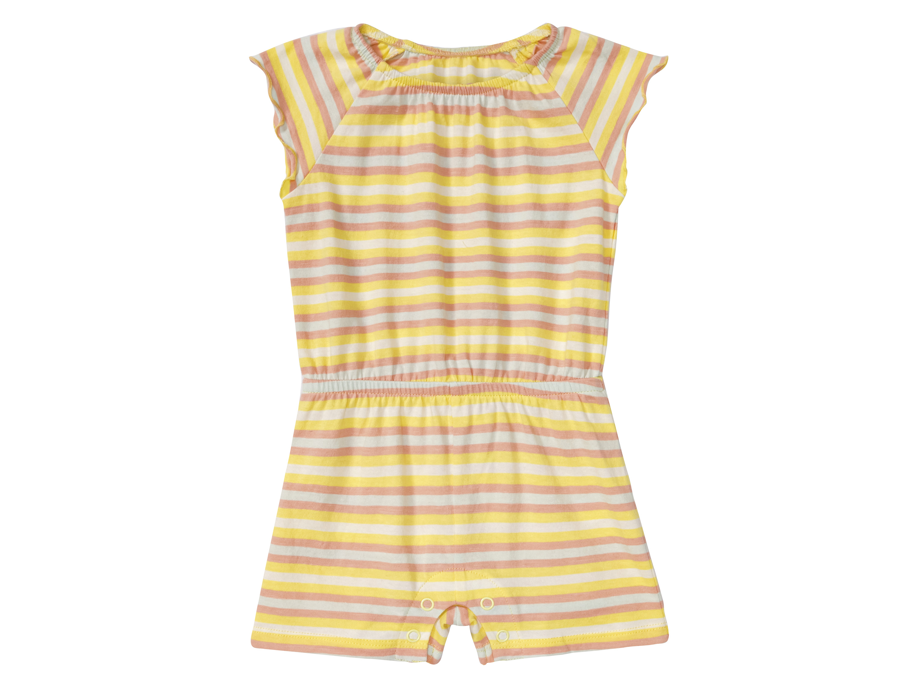 lupilu® Baby Mädchen Jumpsuit Pure Collection (Streifen, 62/68) | 04055334803137