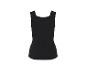 Schwarzes Damen-Tanktop, Rückansicht
