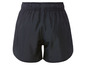 Schwarze Sport Shorts mit elastischem Bund.
